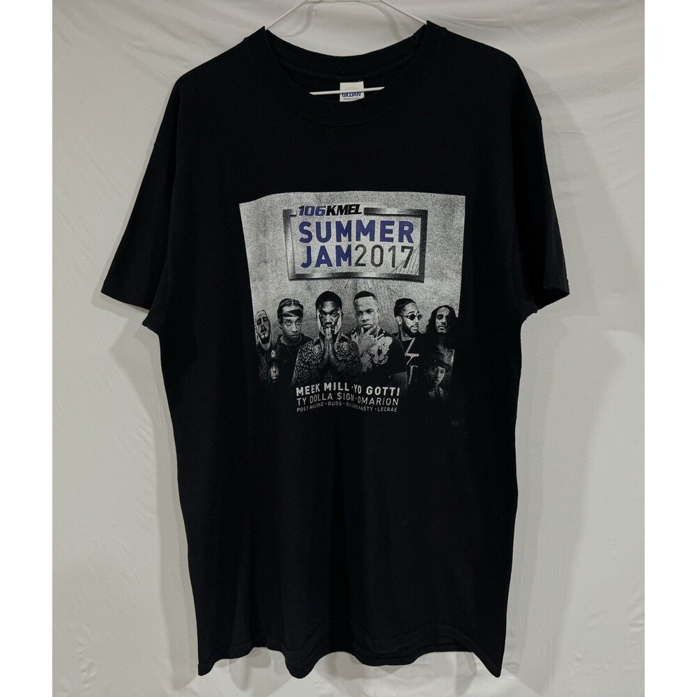 Summer Jam 2017 Rap Shirt Mens Size Large Ty Dolla Sign Lecrae Russ Post Malone